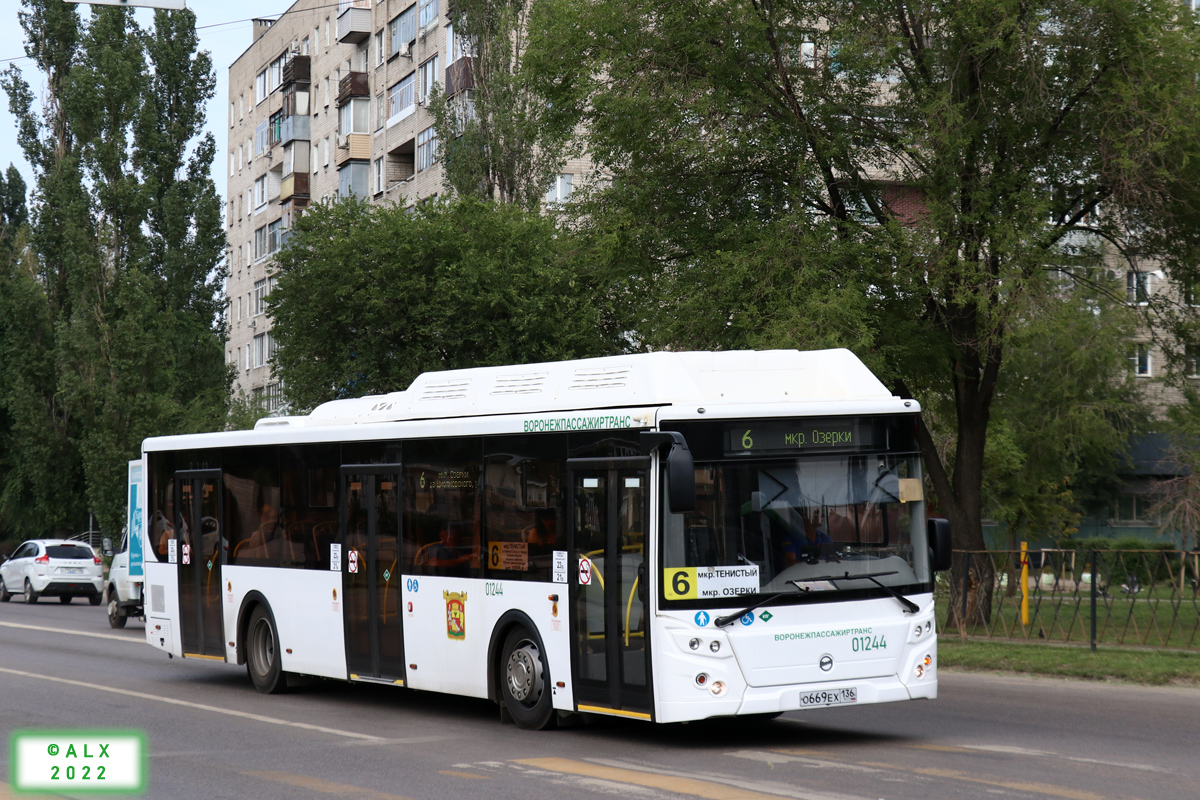 Воронежская область, ЛиАЗ-5292.67 (CNG) № 01244