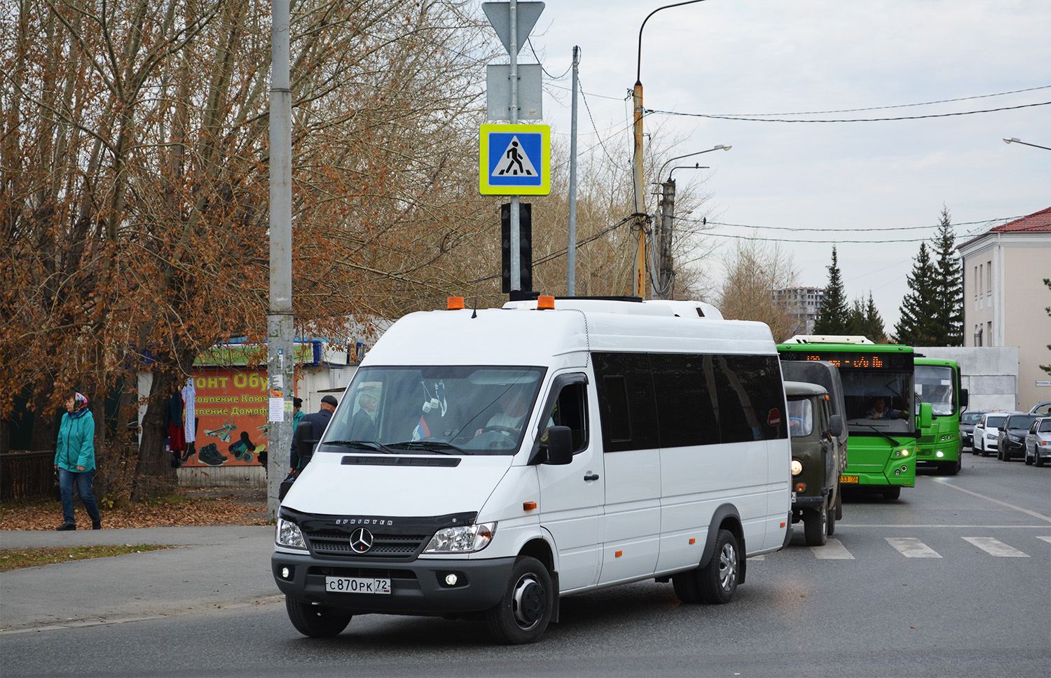 Тюменская область, Луидор-223237 (MB Sprinter Classic) № С 870 РК 72