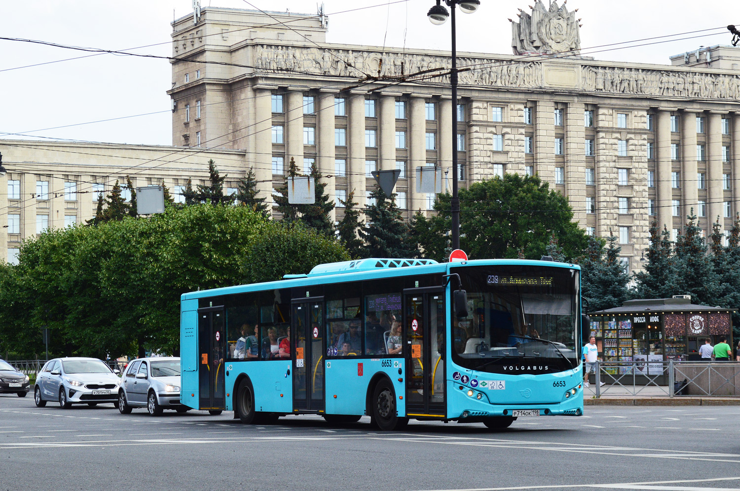 Санкт-Петербург, Volgabus-5270.G4 (LNG) № 6653