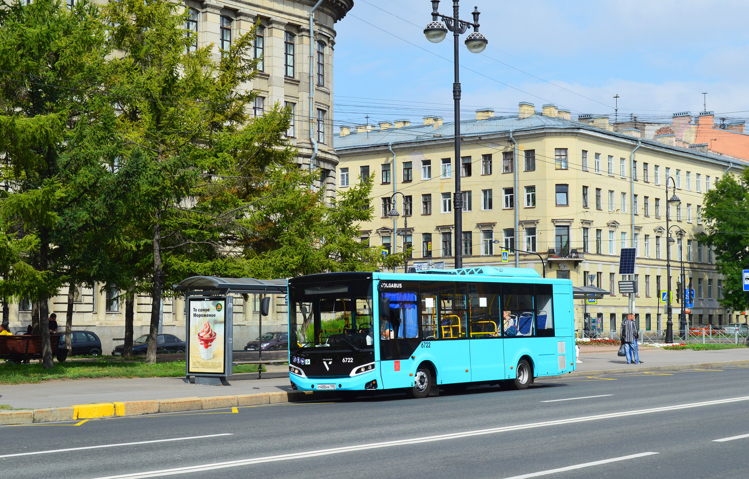 Санкт-Петербург, Volgabus-4298.G4 (LNG) № 6722