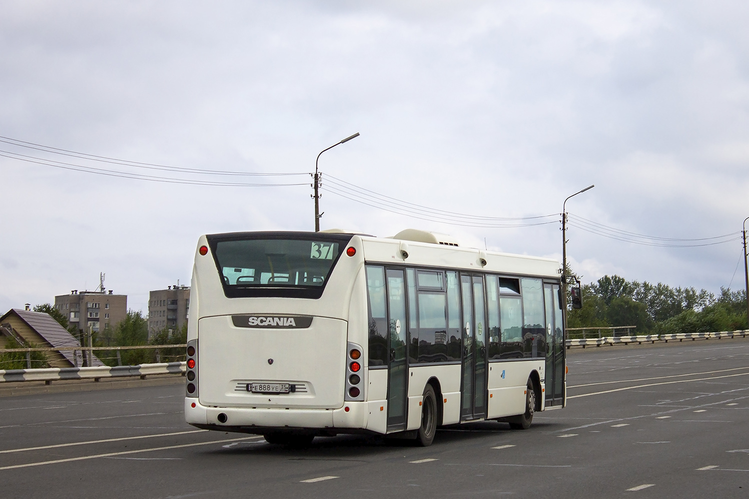 Вологодская область, Scania OmniLink II (Скания-Питер) № Е 888 УЕ 35