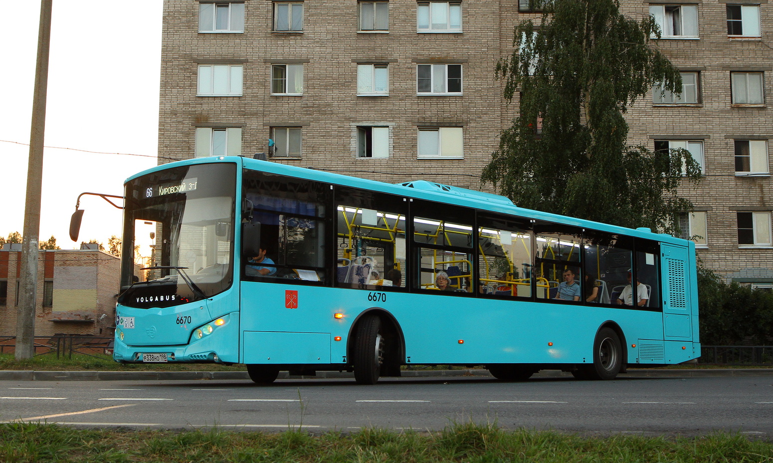 Санкт-Петербург, Volgabus-5270.G4 (LNG) № 6670