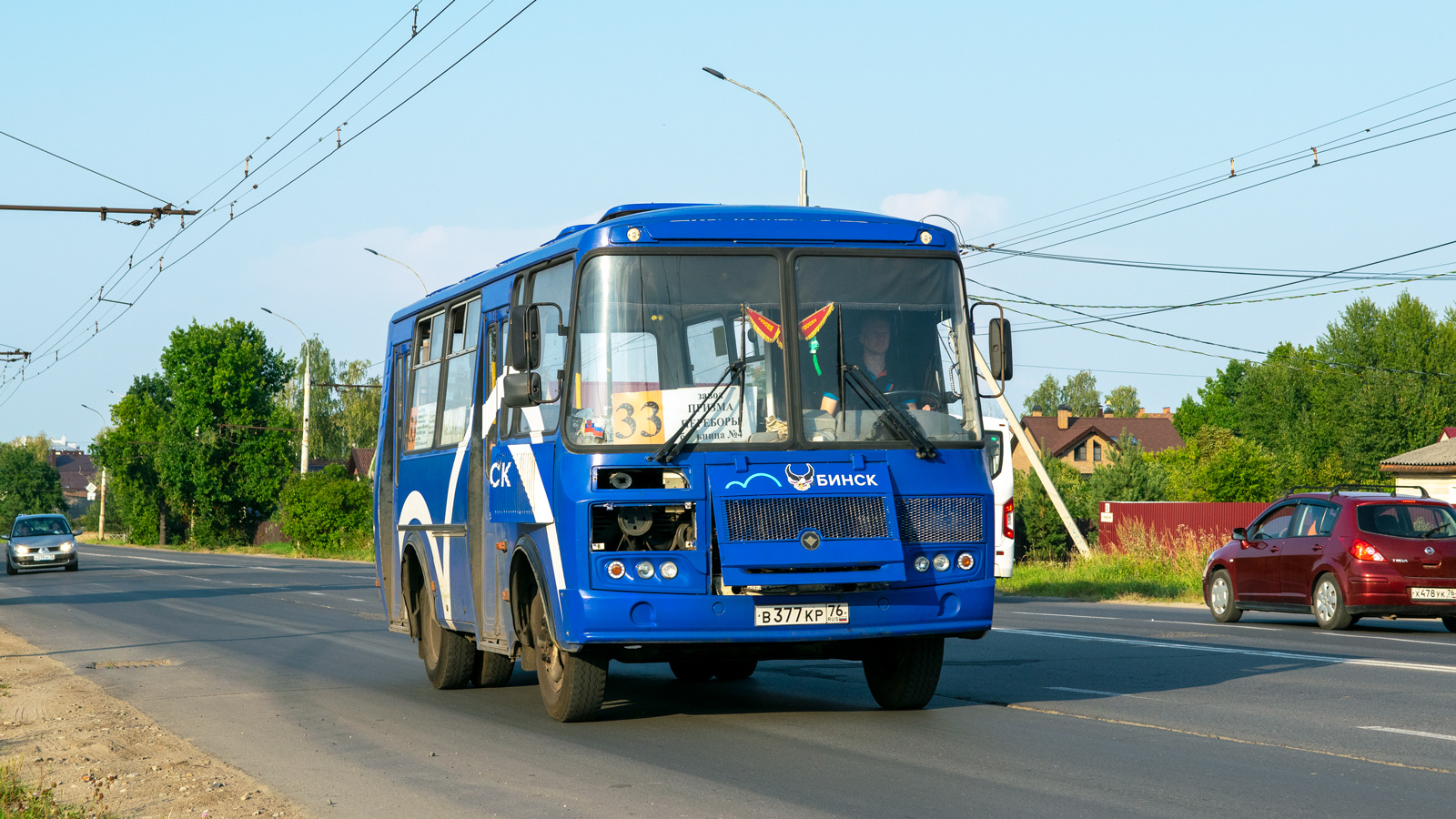 Ярославская область, ПАЗ-32054 № В 377 КР 76