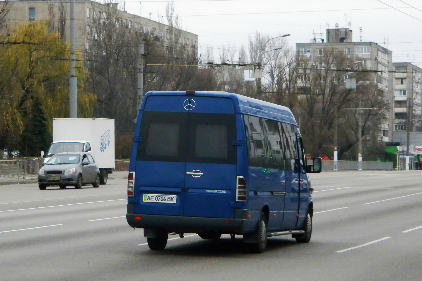 Днепропетровская область, Mercedes-Benz Sprinter W903 316CDI № AE 0706 BK