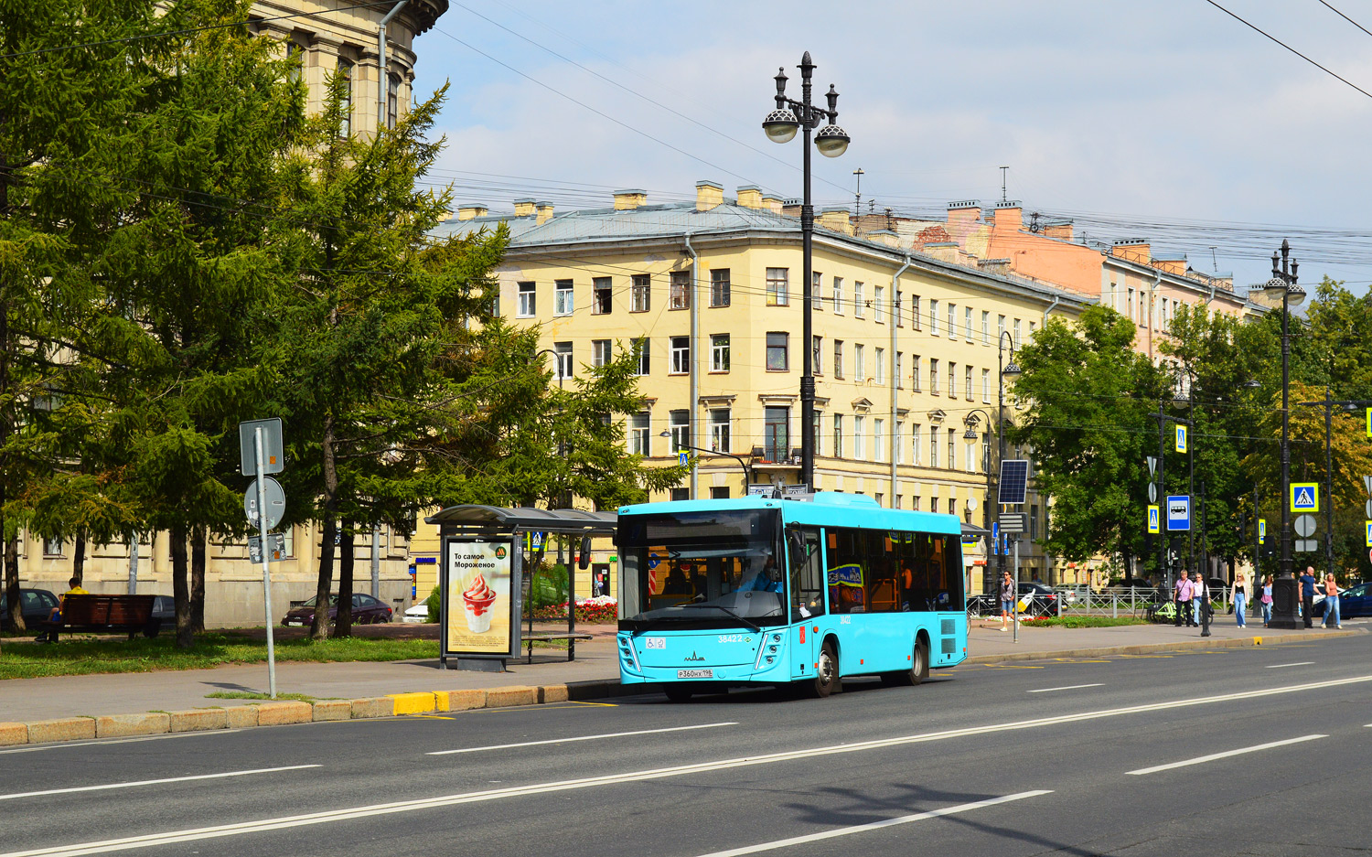 Санкт-Петербург, МАЗ-206.947 № 38422