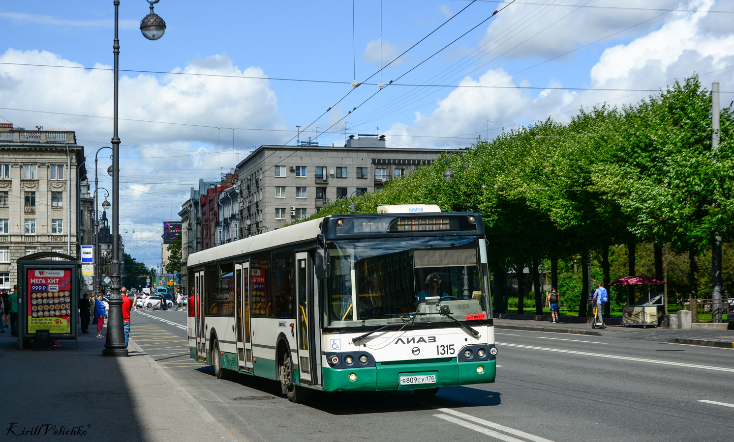 Санкт-Петербург, ЛиАЗ-5292.60 № 1315