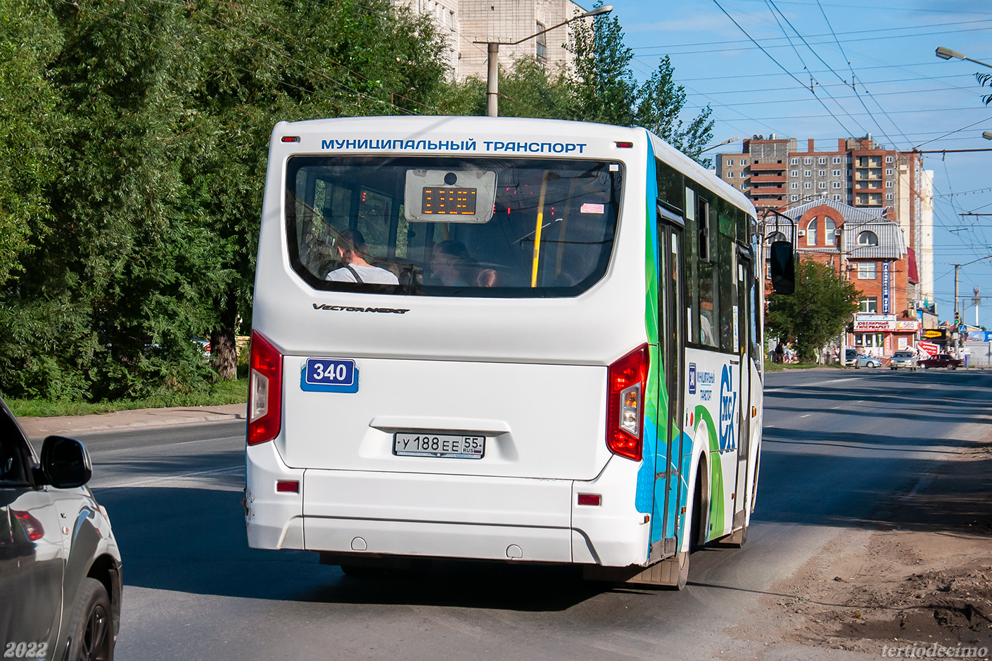 Омская область, ПАЗ-320435-04 "Vector Next" № 340