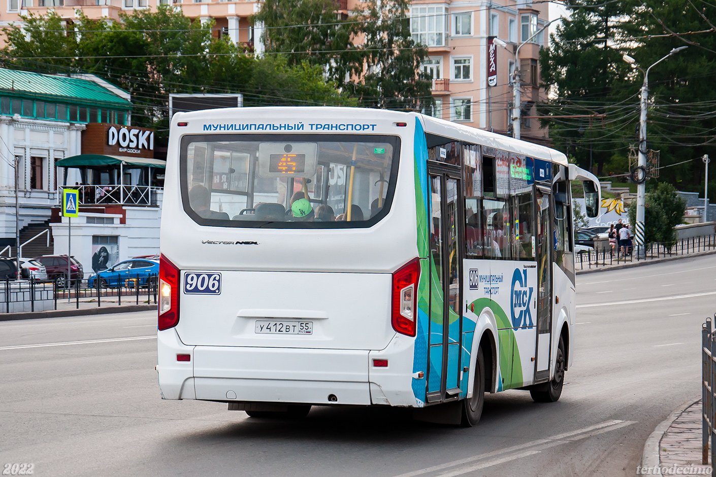 Omsk region, PAZ-320435-04 "Vector Next" Nr. 906