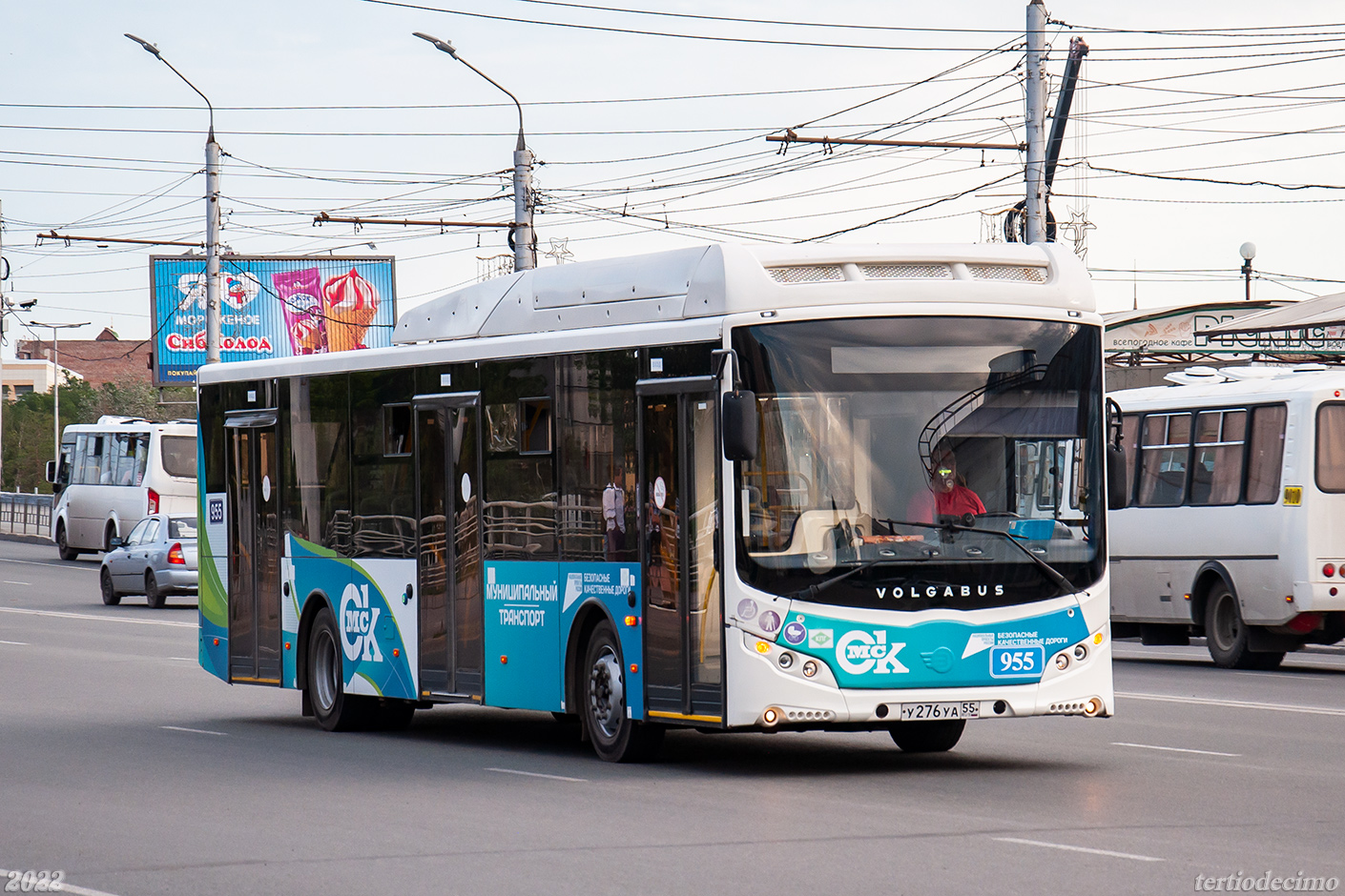 Омская область, Volgabus-5270.G2 (CNG) № 955