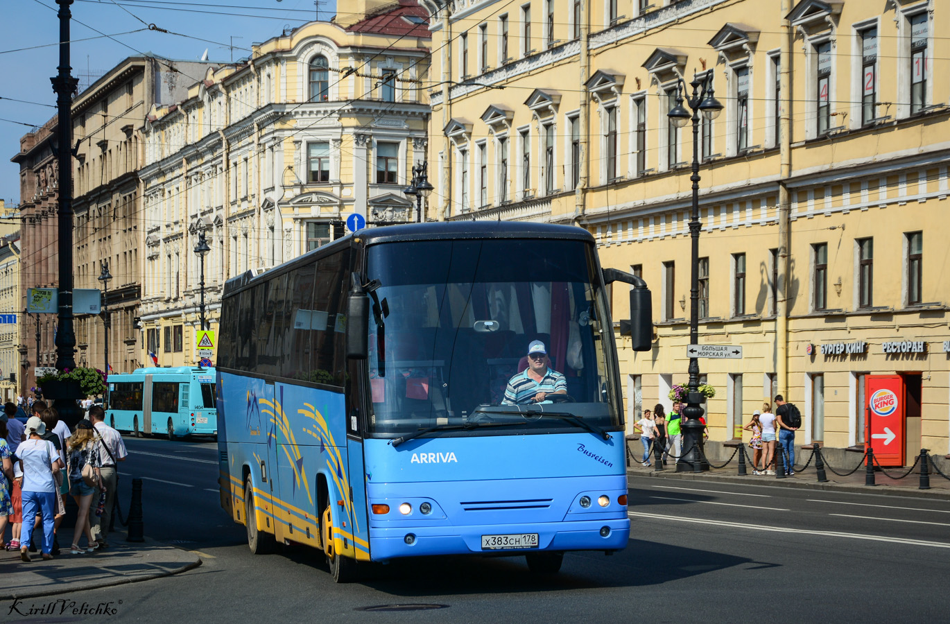 Санкт-Петербург, Drögmöller EuroComet (Volvo B12-600) № Х 383 СН 178