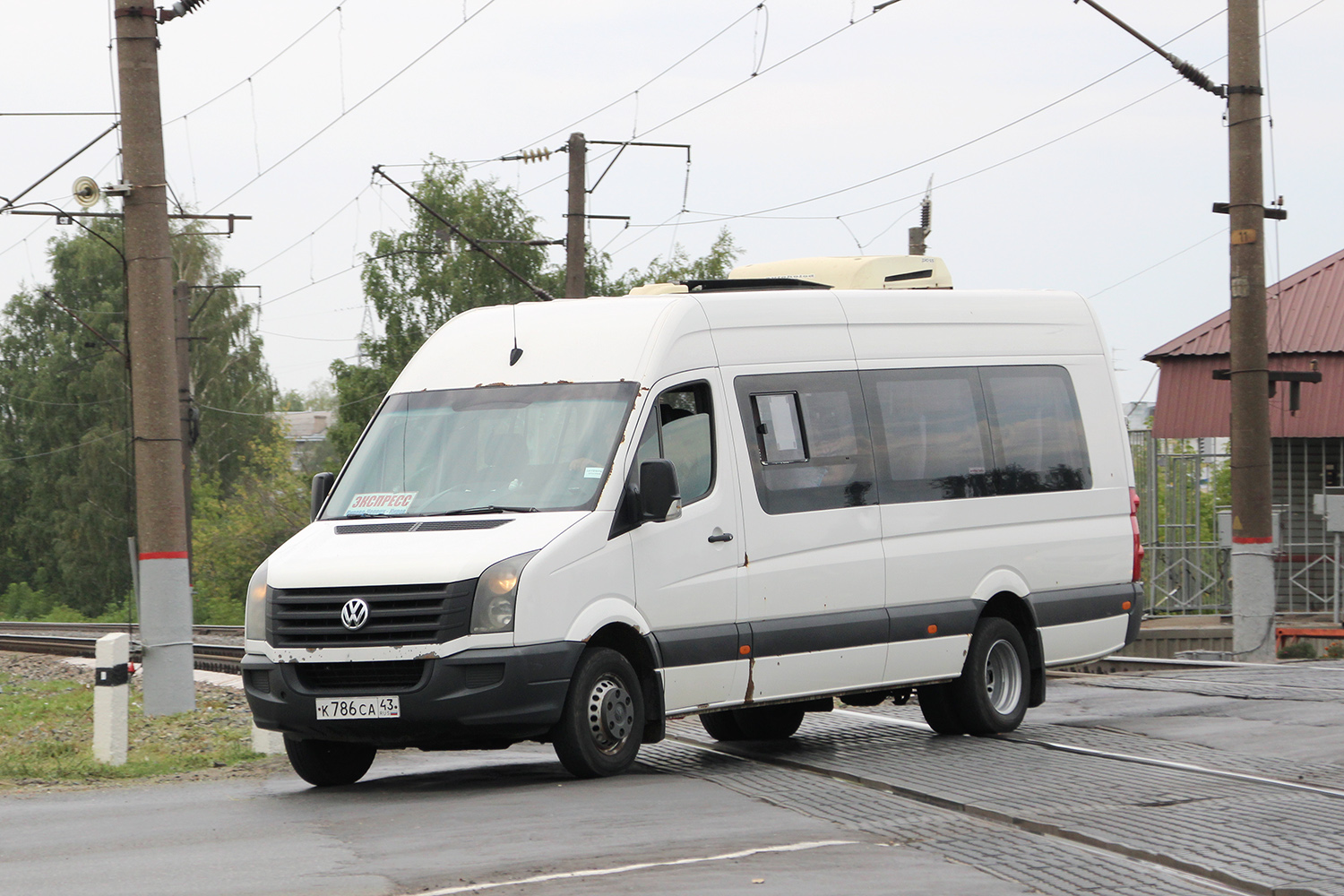 Кировская область, Луидор-223700 (Volkswagen Crafter) № К 786 СА 43