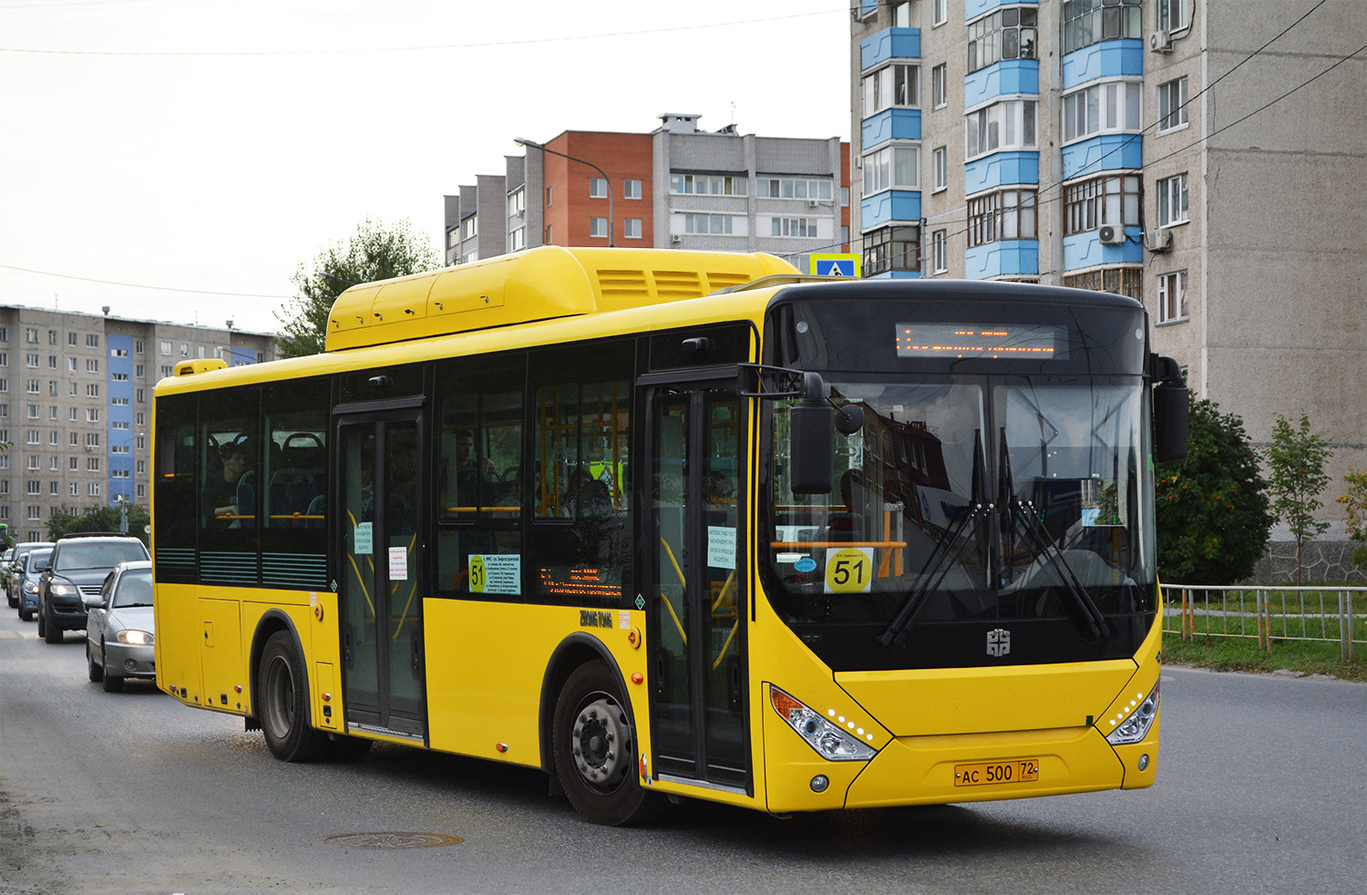 Тюменская область, Zhong Tong LCK6105HGC Fashion № АС 500 72