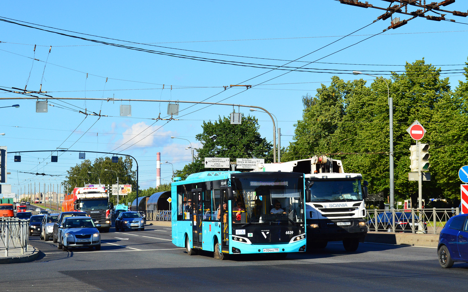 Санкт-Петербург, Volgabus-4298.G4 (LNG) № 6839