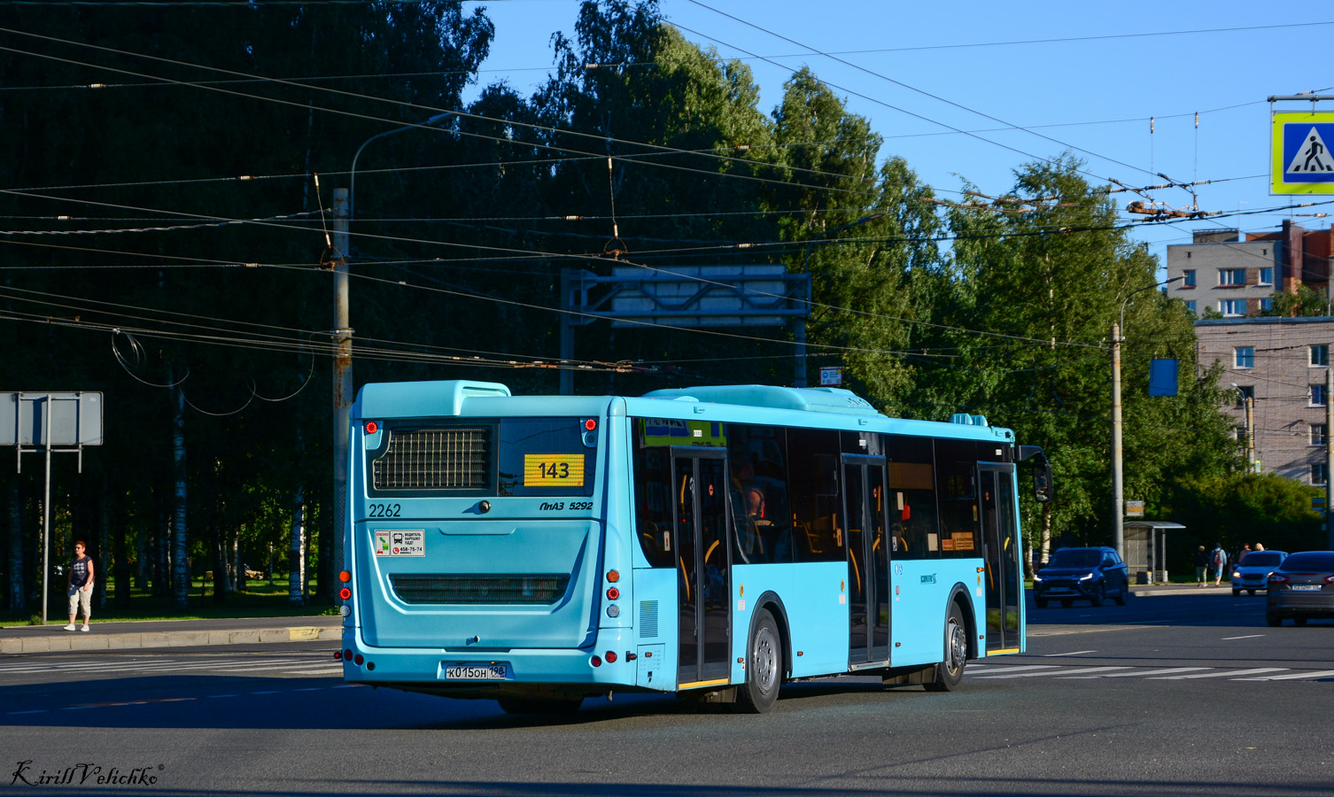 Санкт-Петербург, ЛиАЗ-5292.65 № 2262