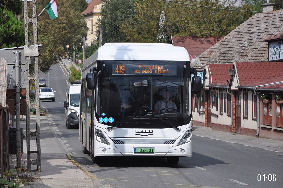 Венгрия, Ikarus 120.EL № TDZ-501