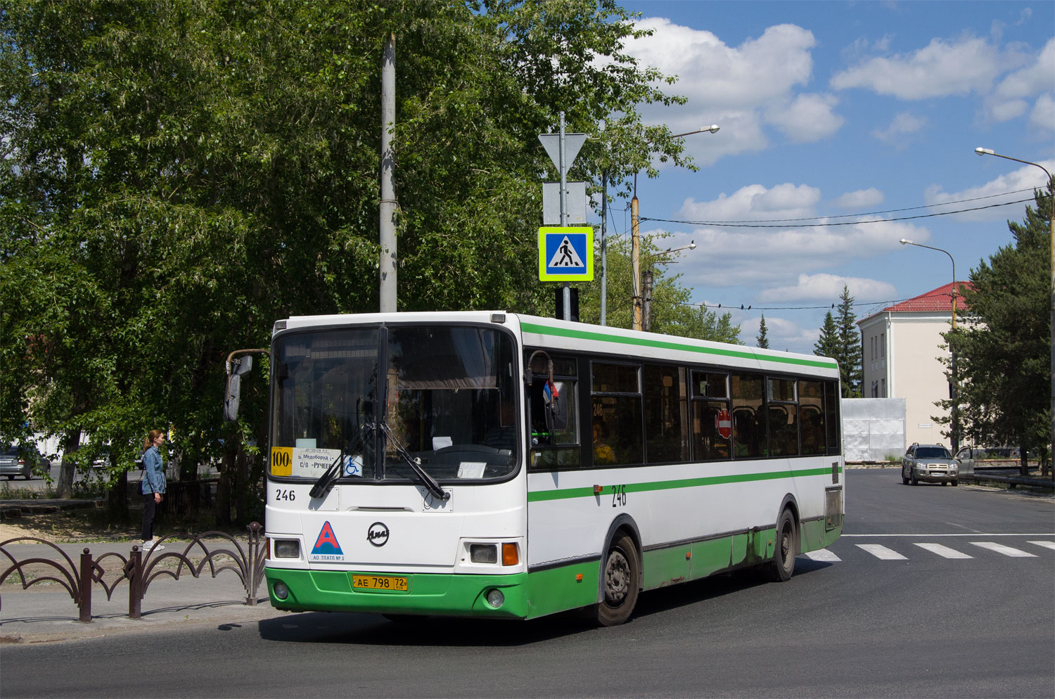 Тюменская область, ЛиАЗ-5293.53 № 246