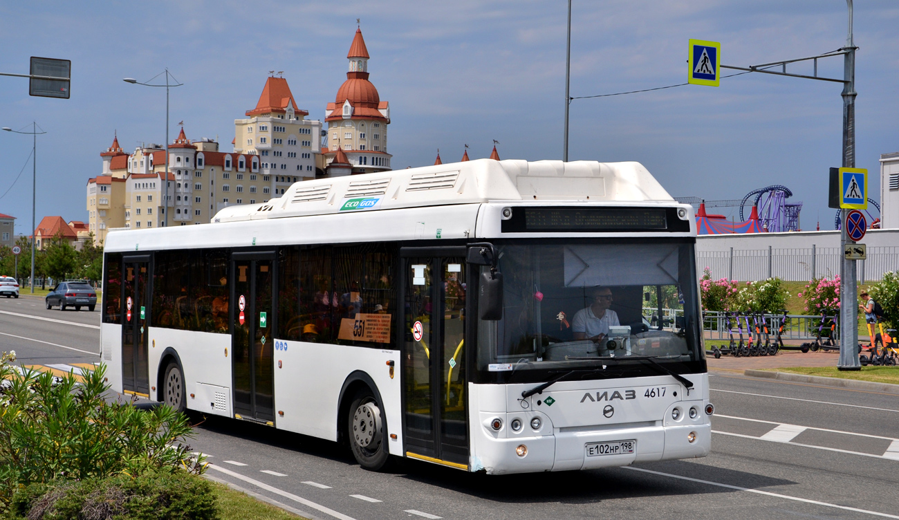 Krasnodar region, LiAZ-5292.67 (CNG) # 4617