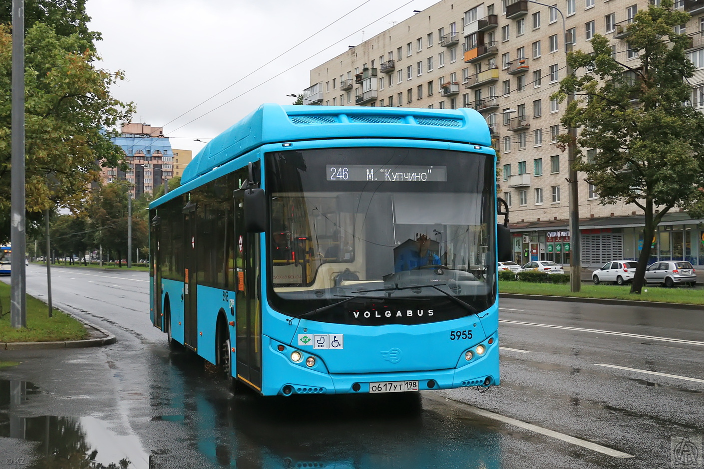 Санкт-Петербург, Volgabus-5270.G2 (CNG) № 5955