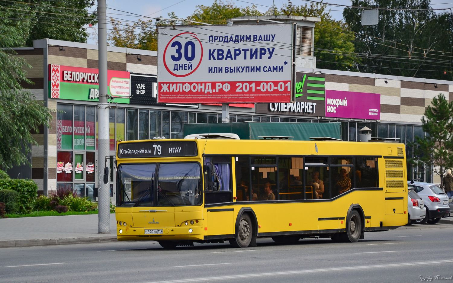 Novosibirsk region, MAZ-103.469 # С 690 УВ 154