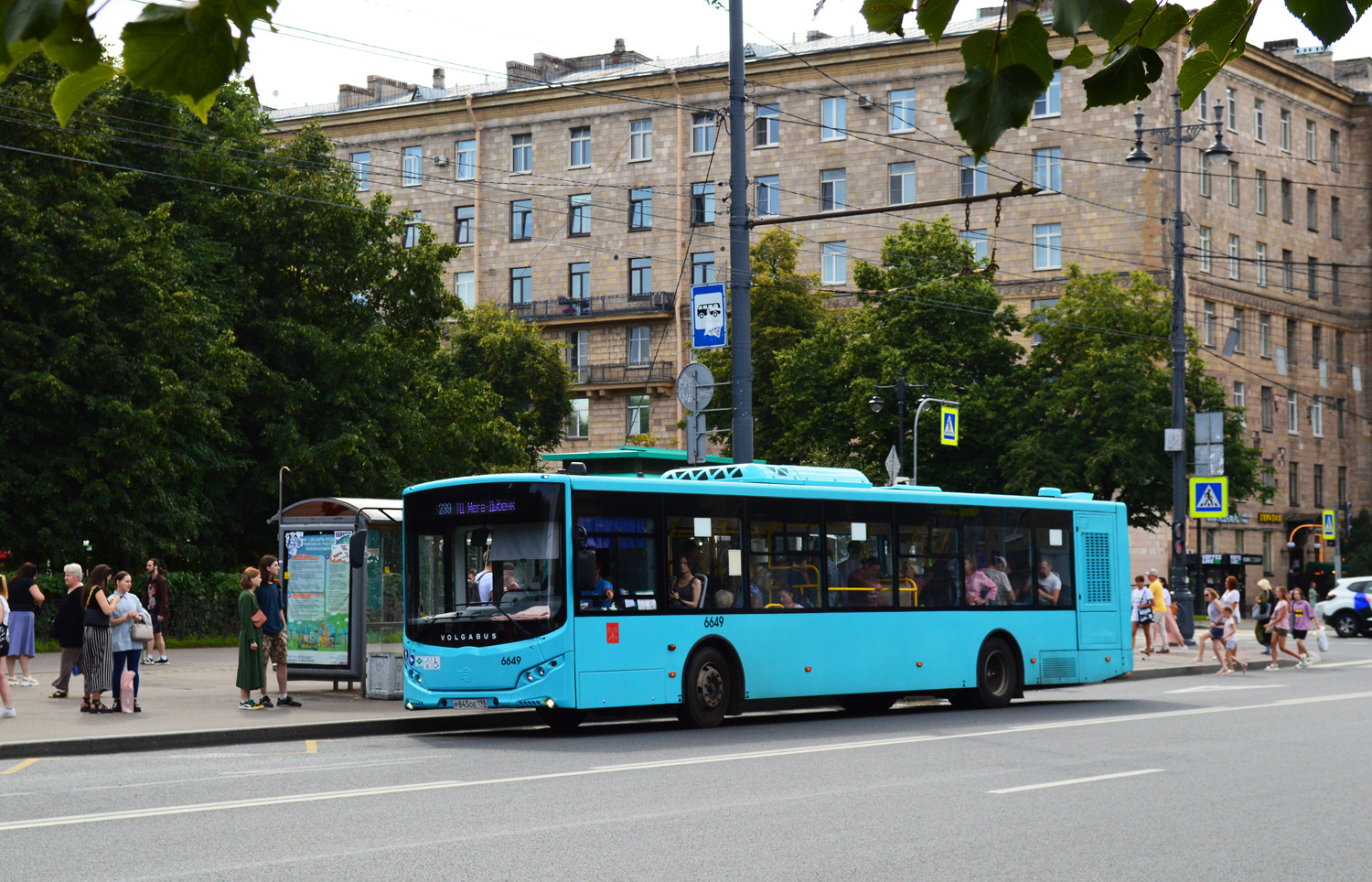 Санкт-Петербург, Volgabus-5270.G4 (LNG) № 6649