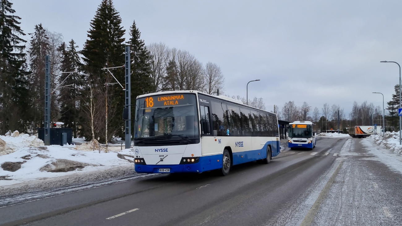 Финляндия, Volvo 8700LE № 96