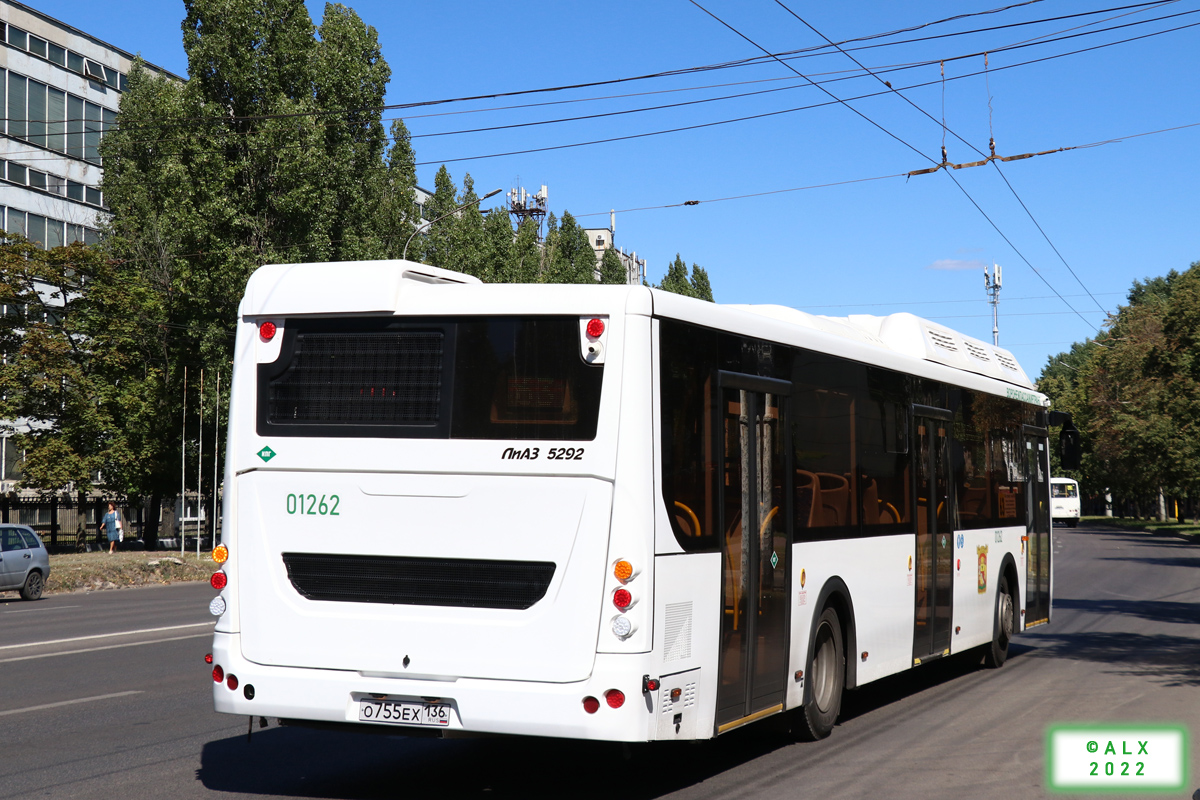 Воронежская область, ЛиАЗ-5292.67 (CNG) № 01262