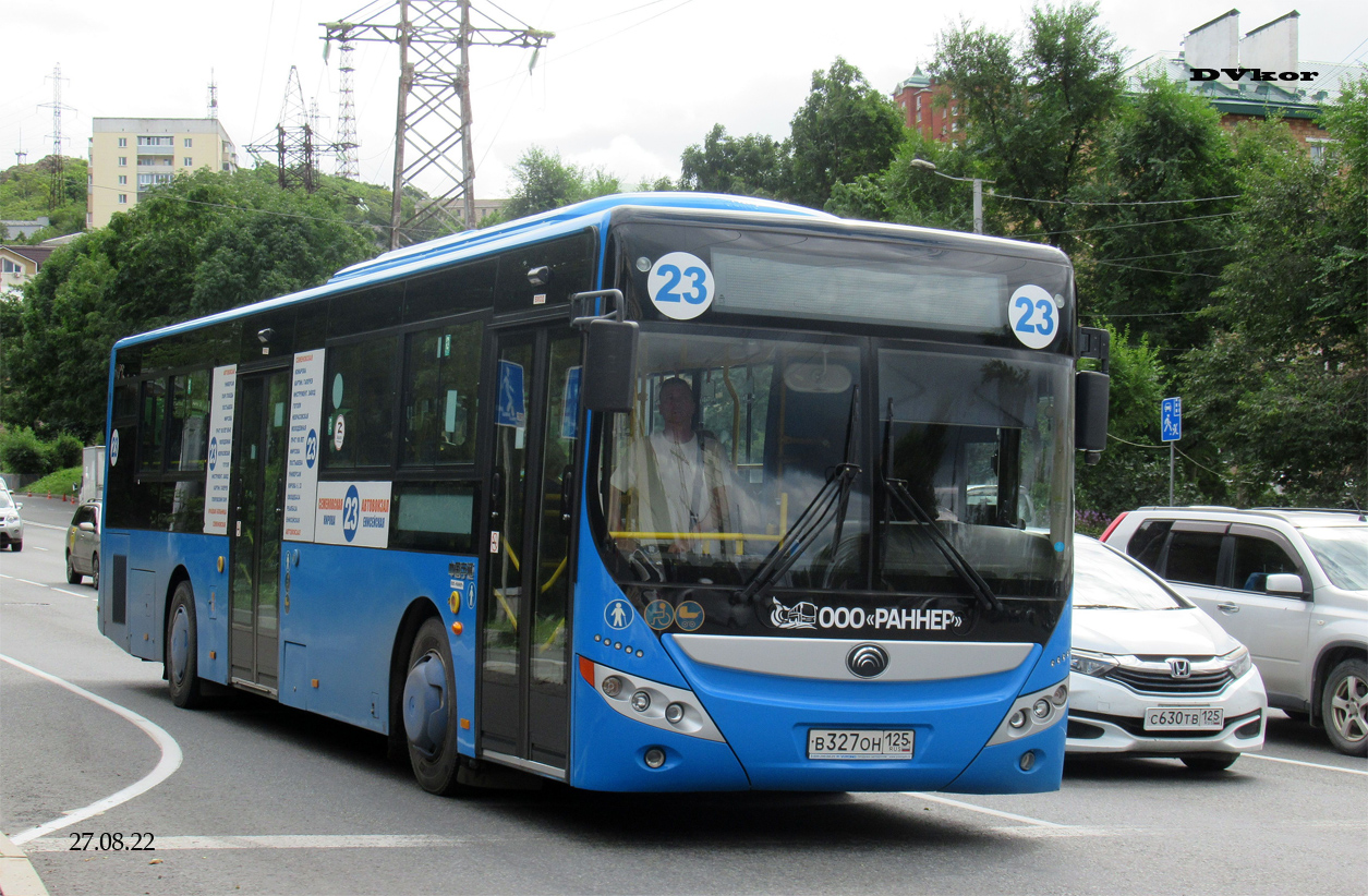 Primorskiy region, Yutong ZK6118HGA Nr. В 327 ОН 125