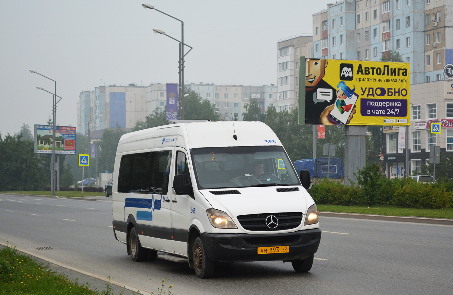 Тюменская область, Луидор-22360C (MB Sprinter) № 363