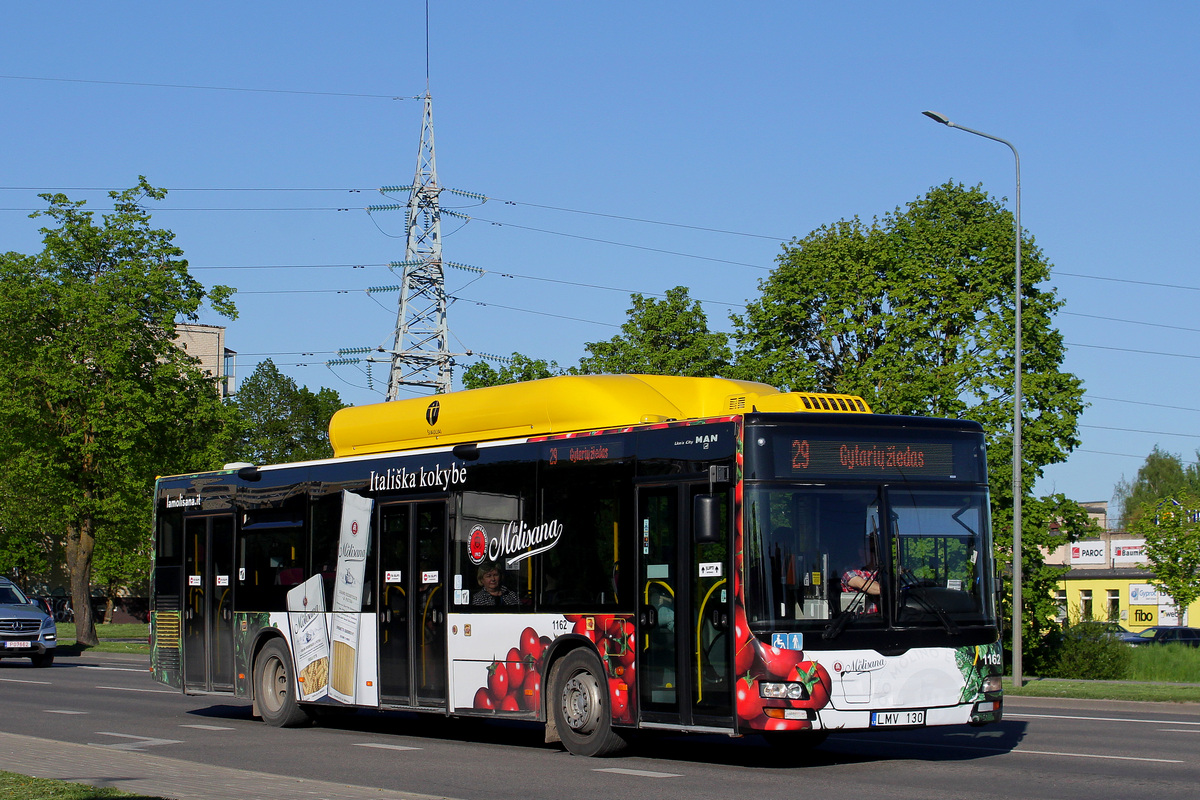 Литва, MAN A21 Lion's City NL243 CNG № 1162