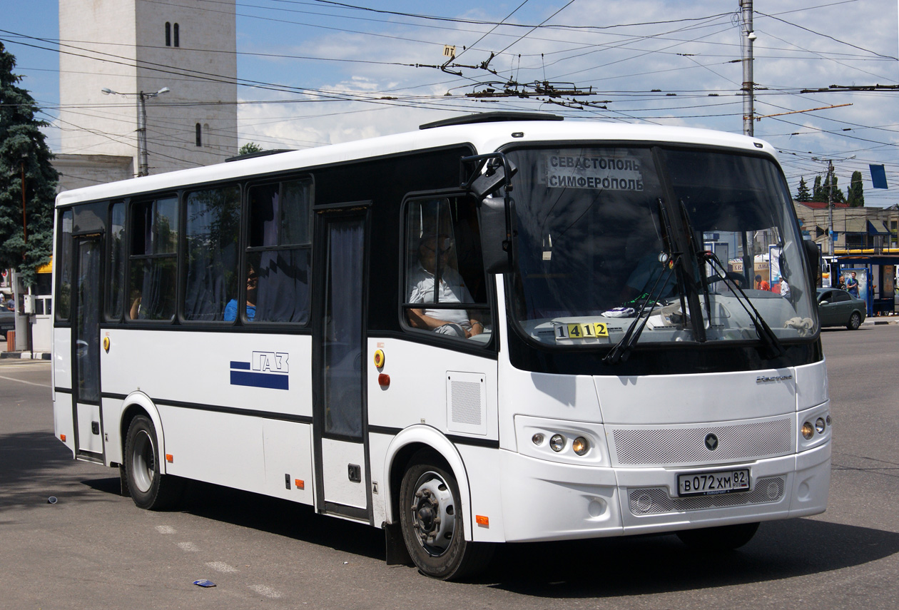 Республика Крым, ПАЗ-320412-05 "Вектор" № В 072 ХМ 82