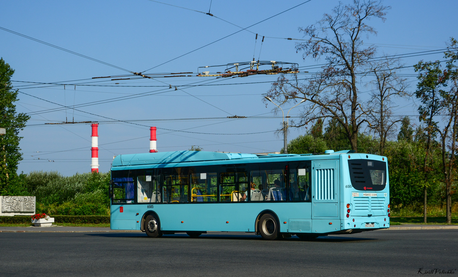 Санкт-Петербург, Volgabus-5270.G4 (CNG) № 6585