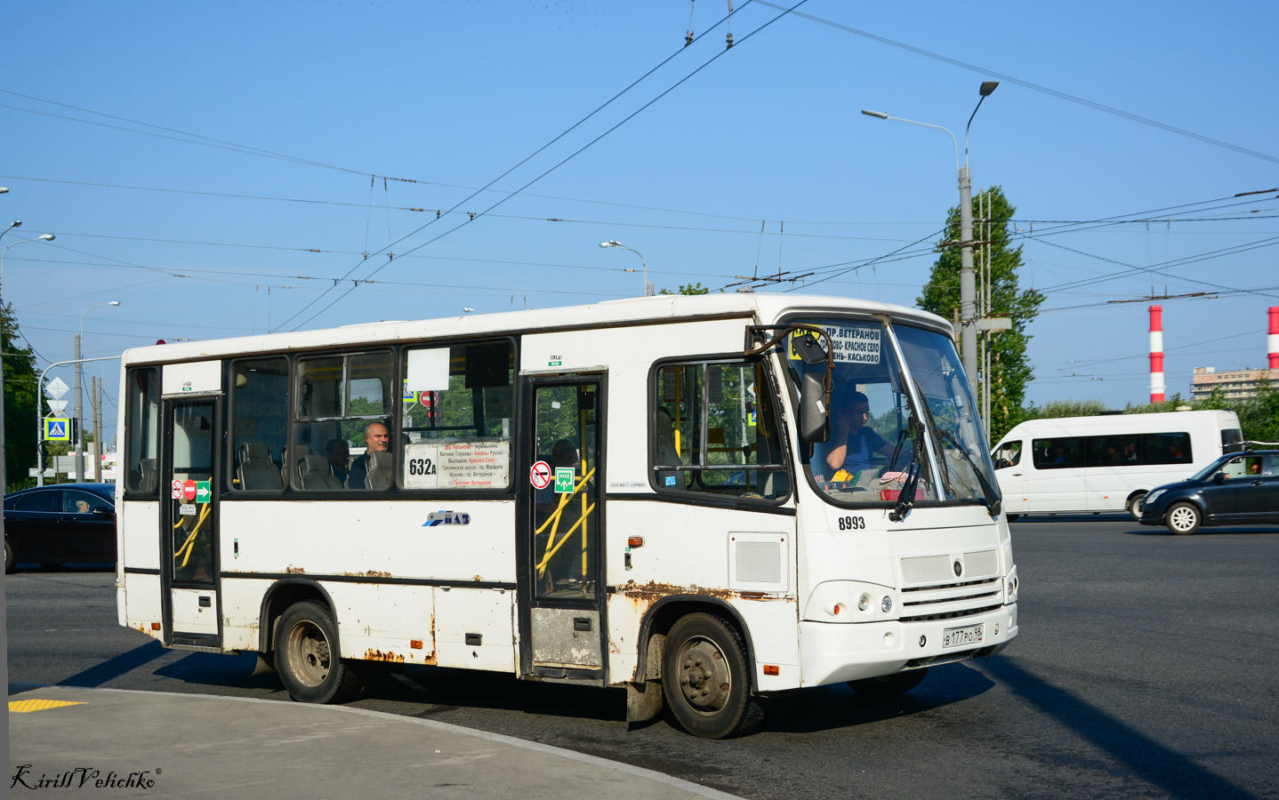 Ленинградская область, ПАЗ-320402-05 № 8993