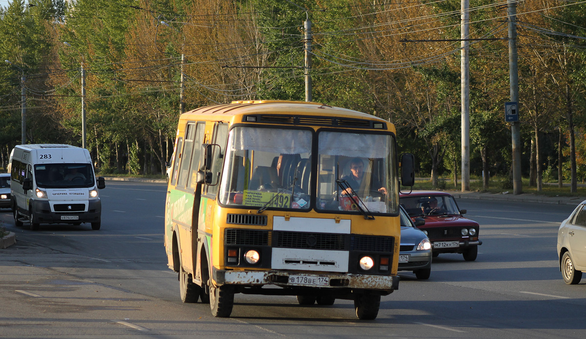 Челябинская область, ПАЗ-32053-70 № В 178 ВЕ 174