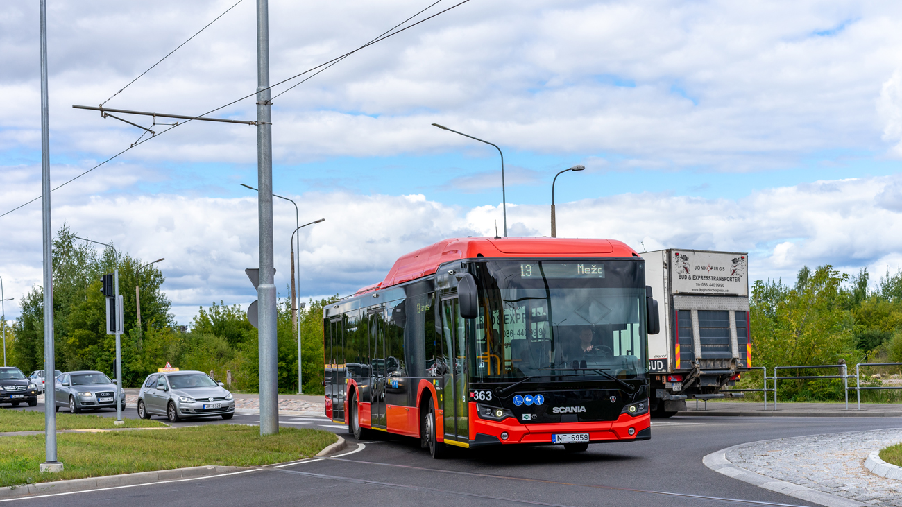 Латвия, Scania Citywide LF II 12.1 № 363