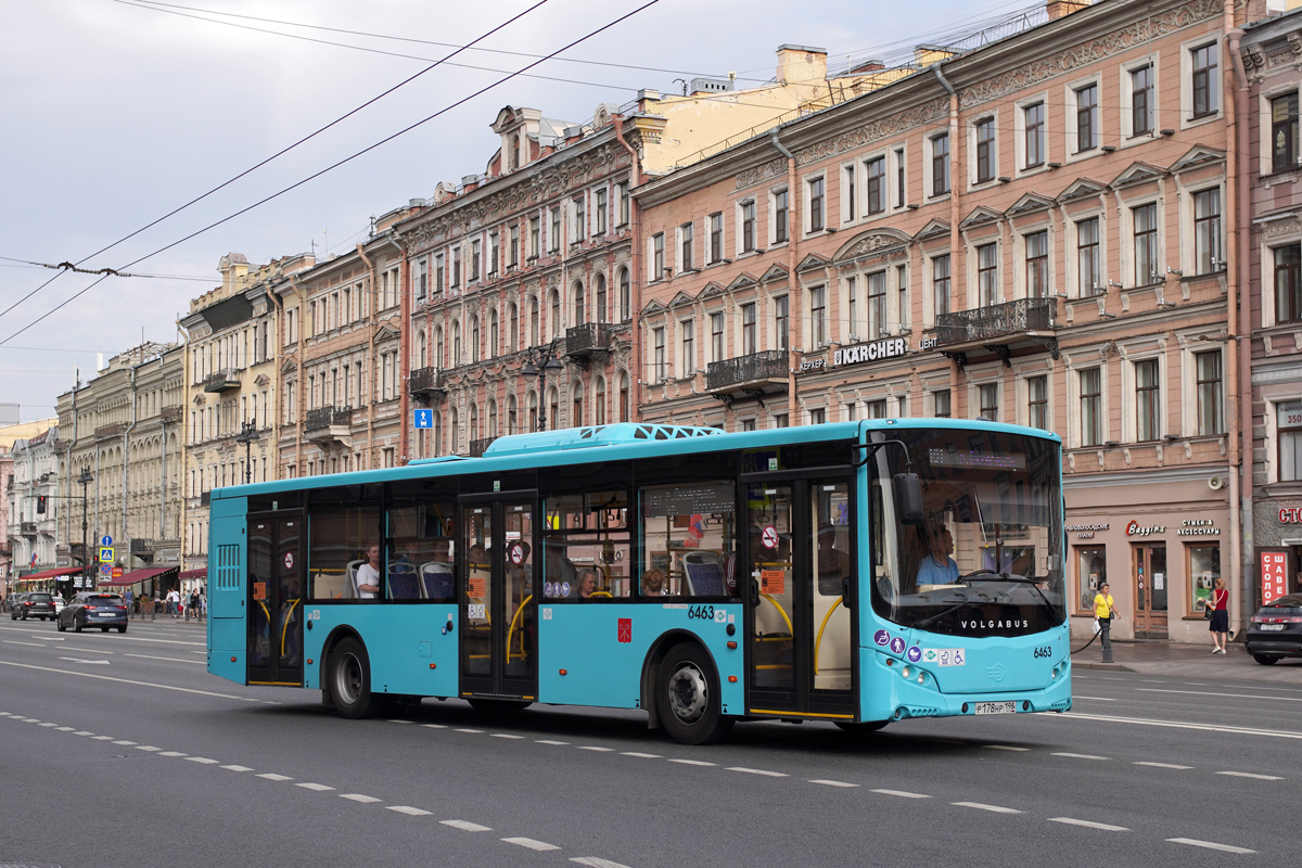 Санкт-Петербург, Volgabus-5270.G4 (LNG) № 6463