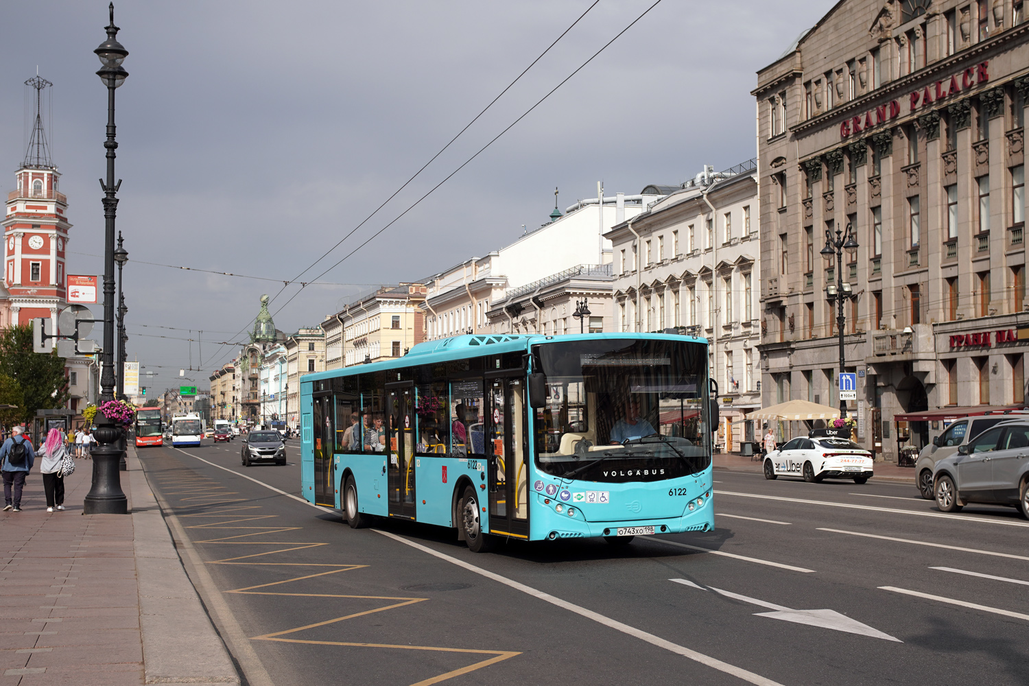 Saint Petersburg, Volgabus-5270.G2 (LNG) # 6122
