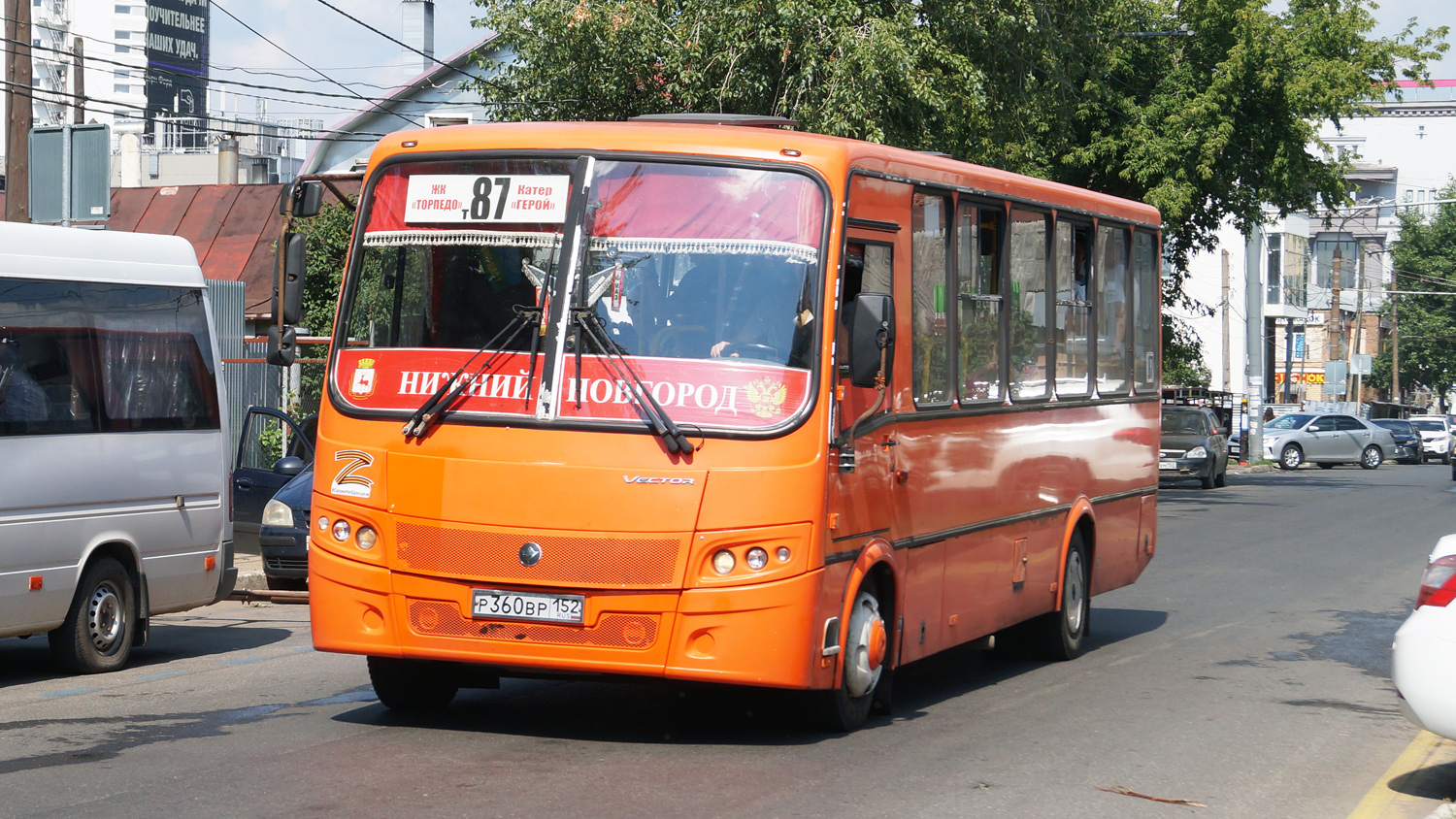 Нижегородская область, ПАЗ-320414-05 "Вектор" № Р 360 ВР 152