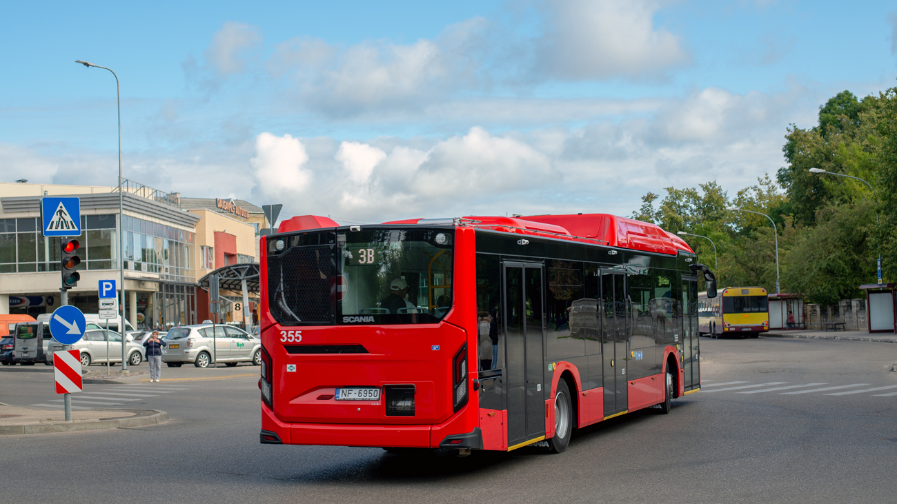 Латвия, Scania Citywide LF II 12.1 № 355