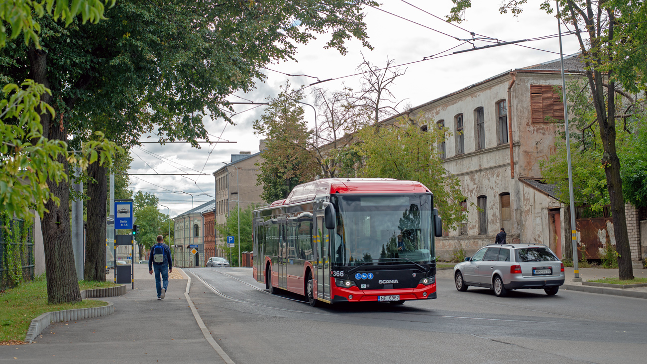 Латвия, Scania Citywide LF II 12.1 № 366