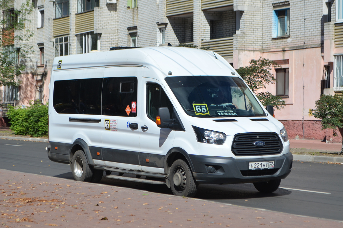 Брянская область, Ford Transit FBD [RUS] (Z6F.ESG.) № Н 221 НТ 32