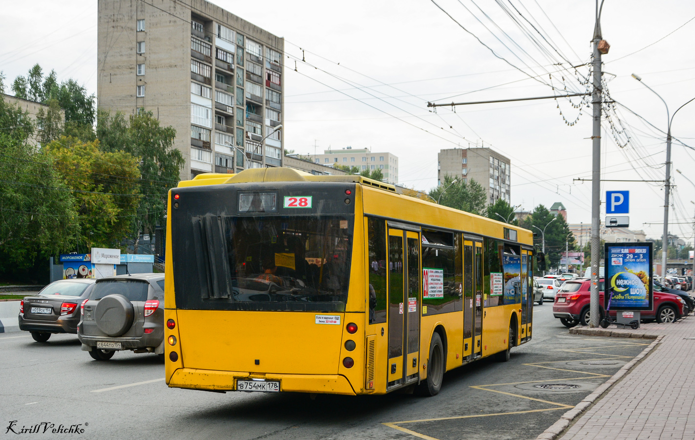 Новосибирская область, МАЗ-203.067 № В 754 МК 178