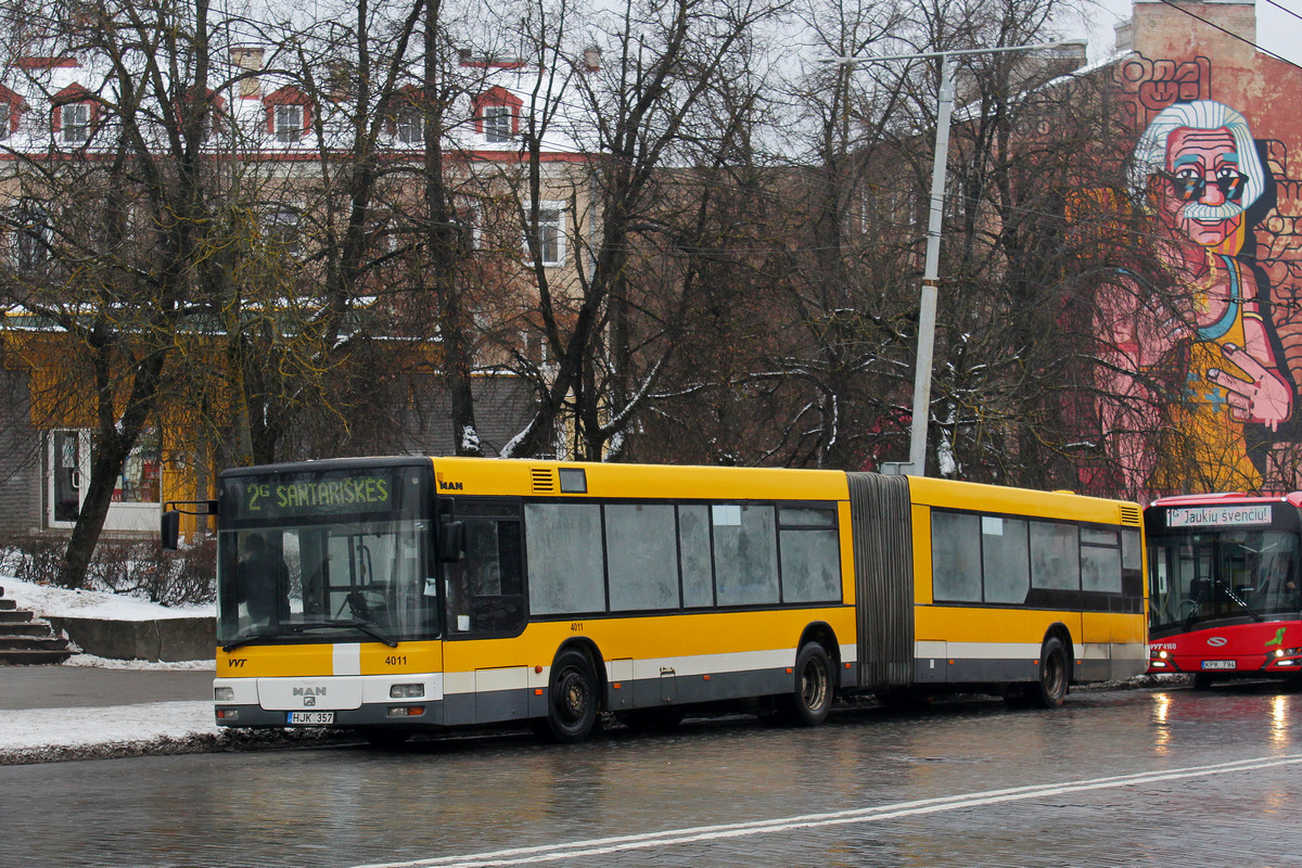 Lietuva, MAN A23 NG313 № 4011