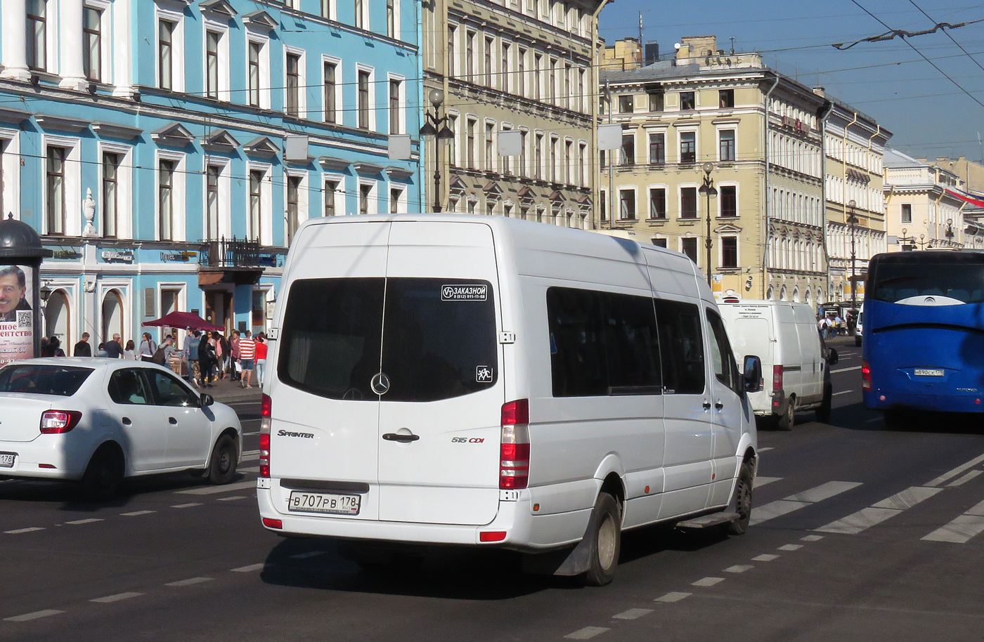 Санкт-Петербург, Луидор-22360C (MB Sprinter) № В 707 РВ 178