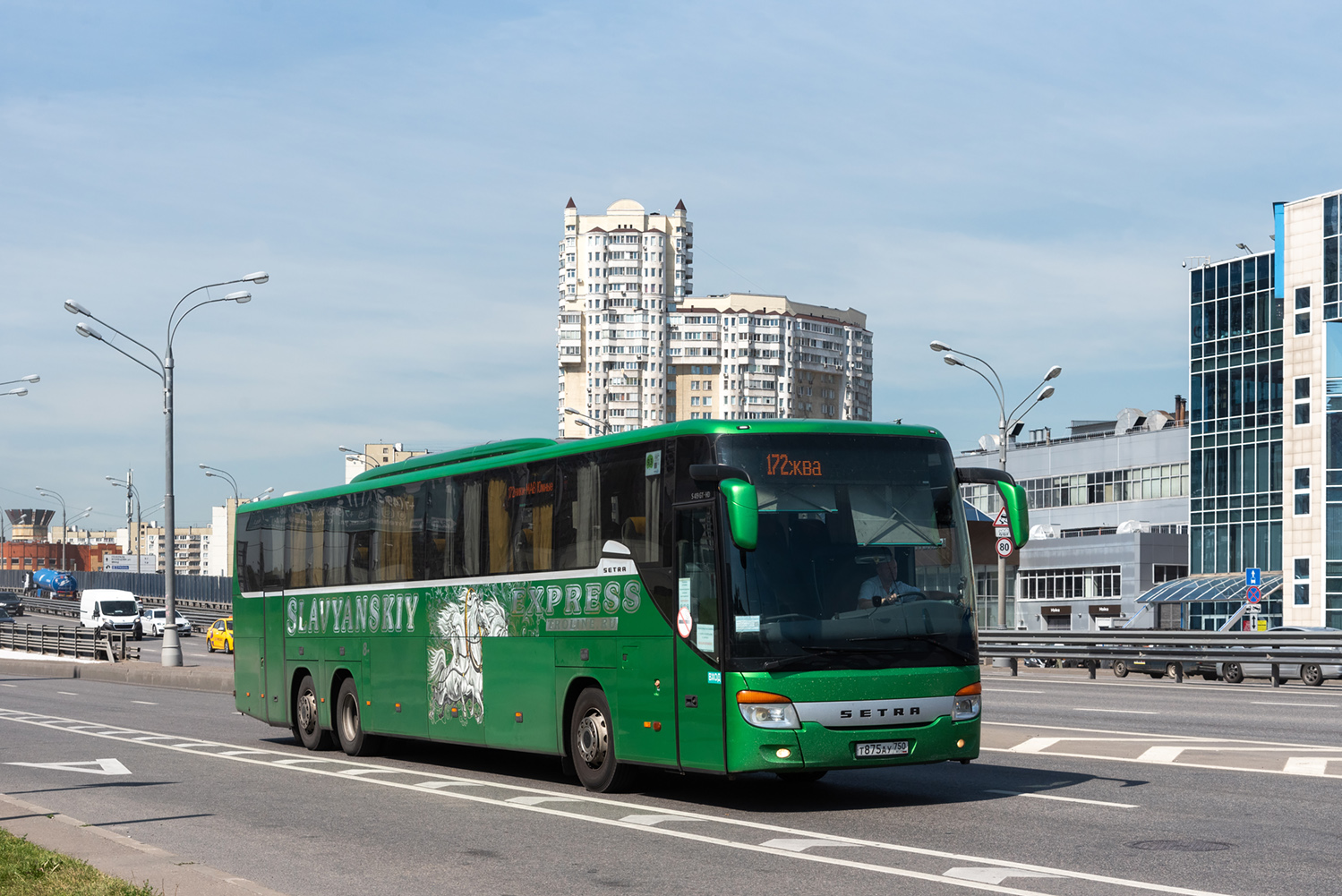 Москва, Setra S419GT-HD № Т 875 АУ 750