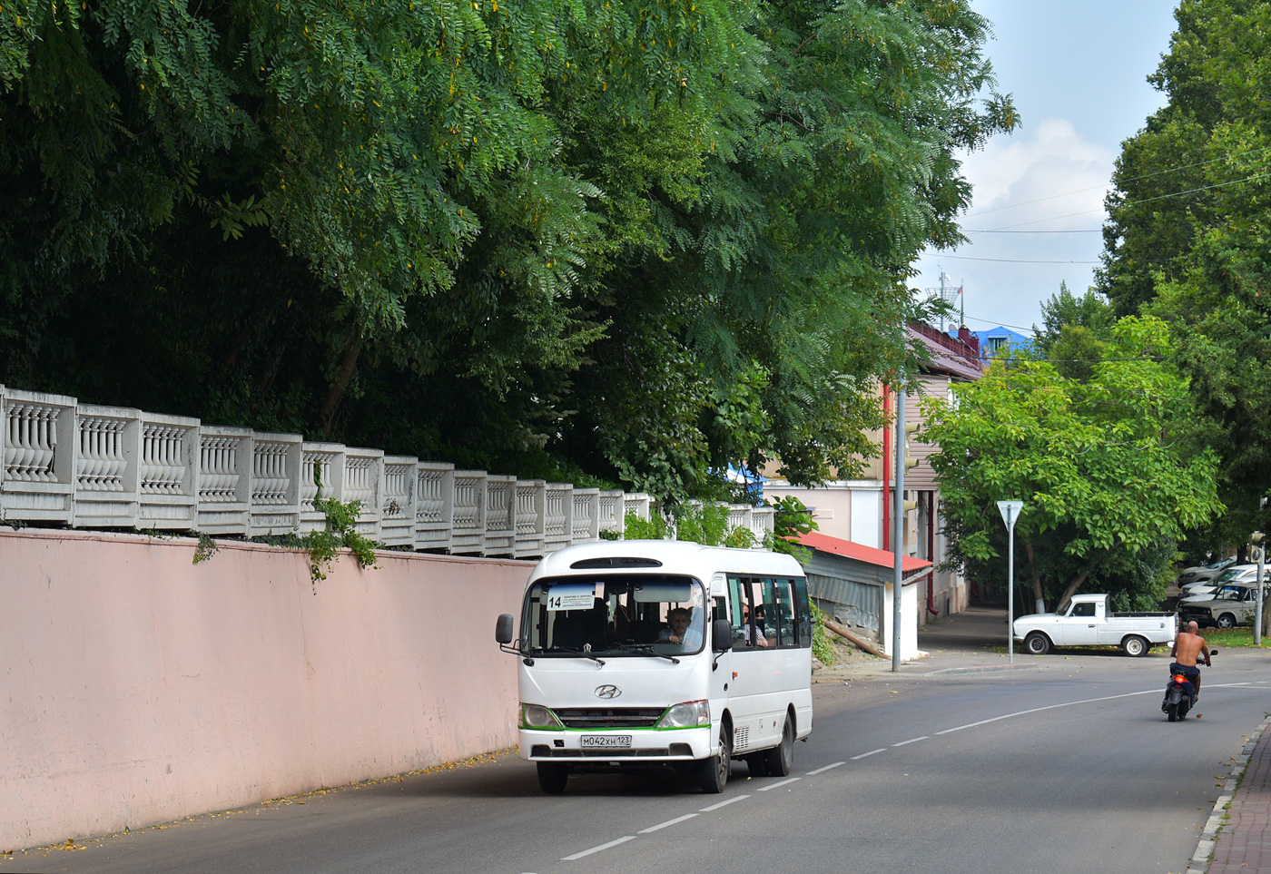 Kraj Krasnodarski, Hyundai County Kuzbass Nr М 042 ХН 123