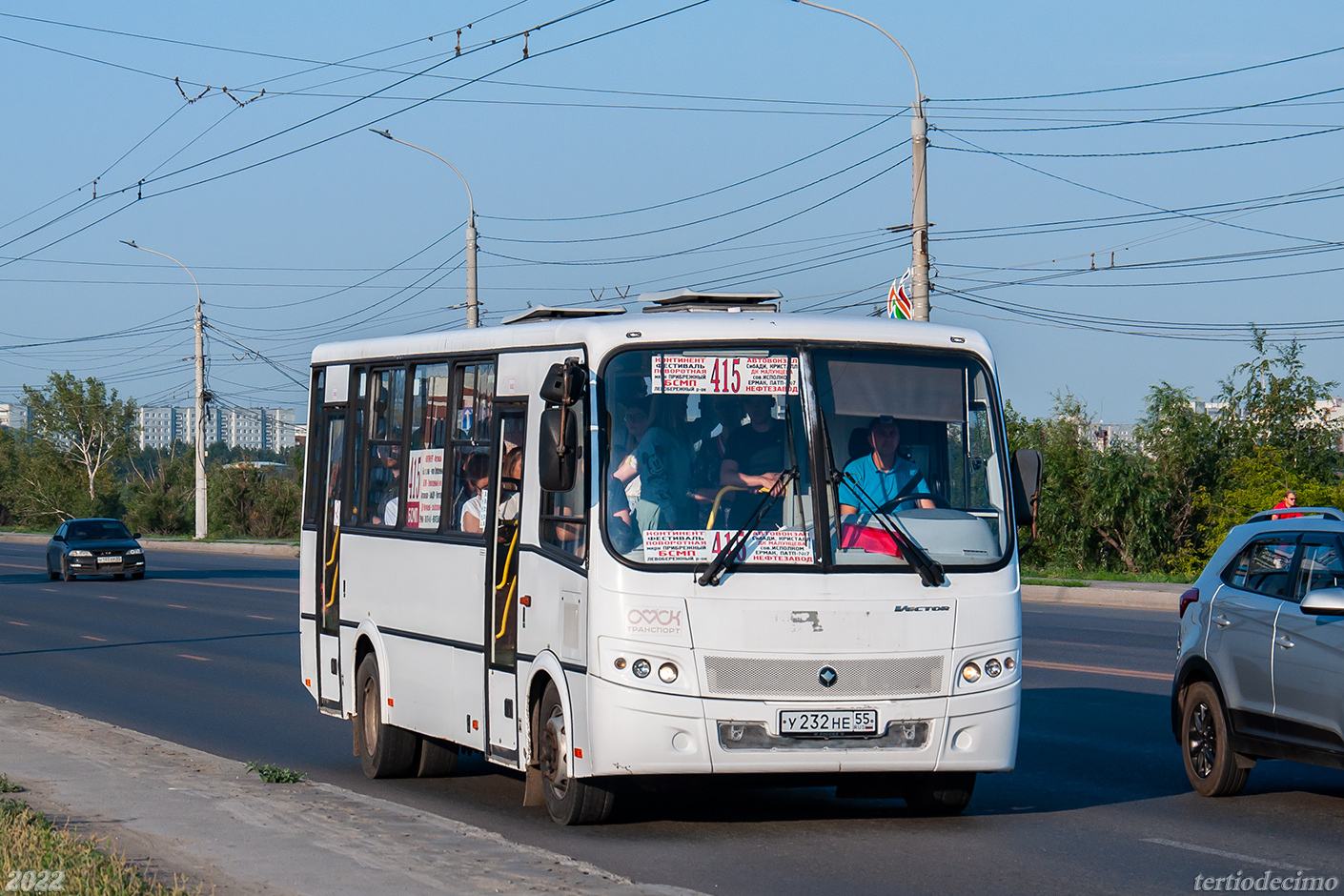 Омская область, ПАЗ-320412-04 "Вектор" № 3520