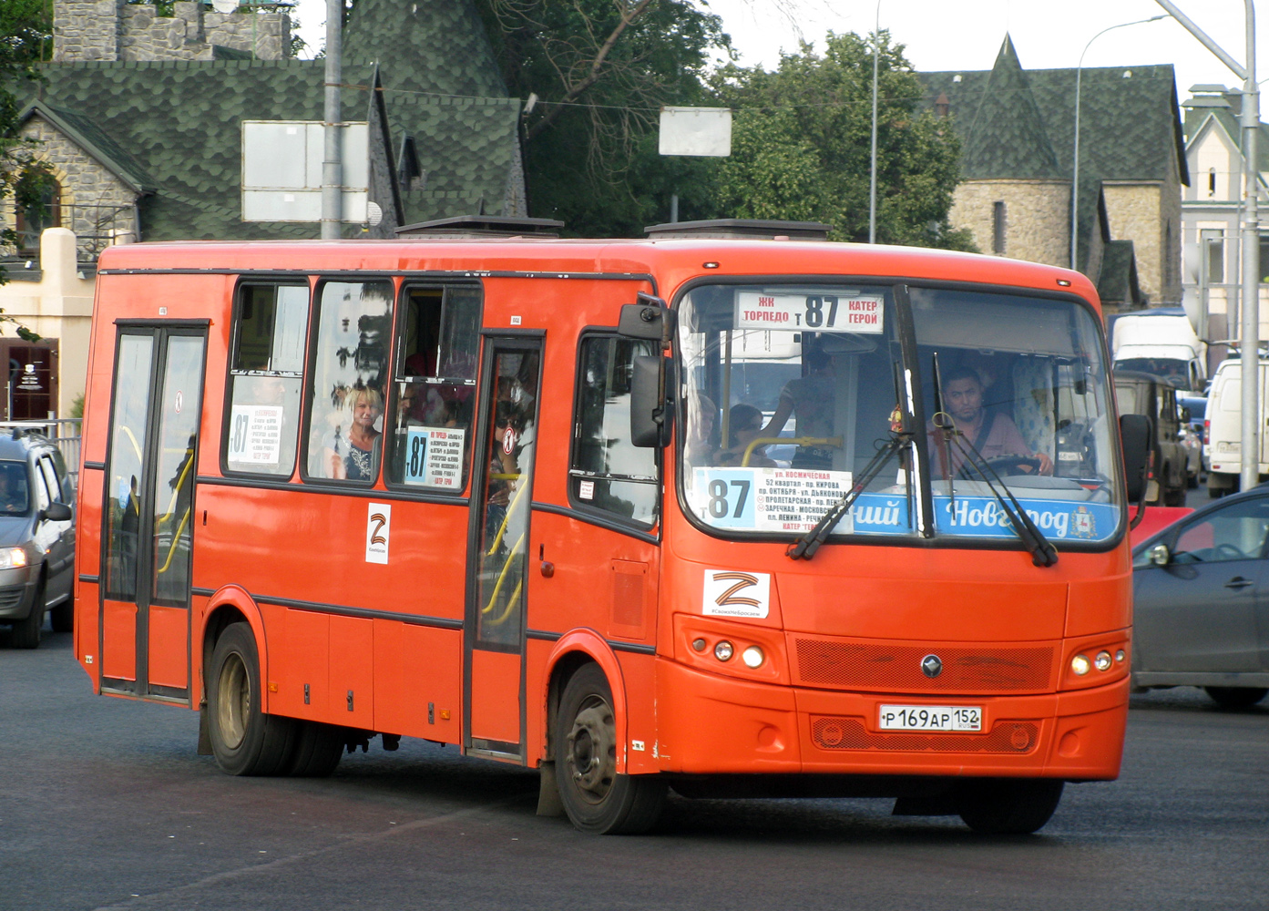 Нижегородская область, ПАЗ-320414-05 "Вектор" № Р 169 АР 152