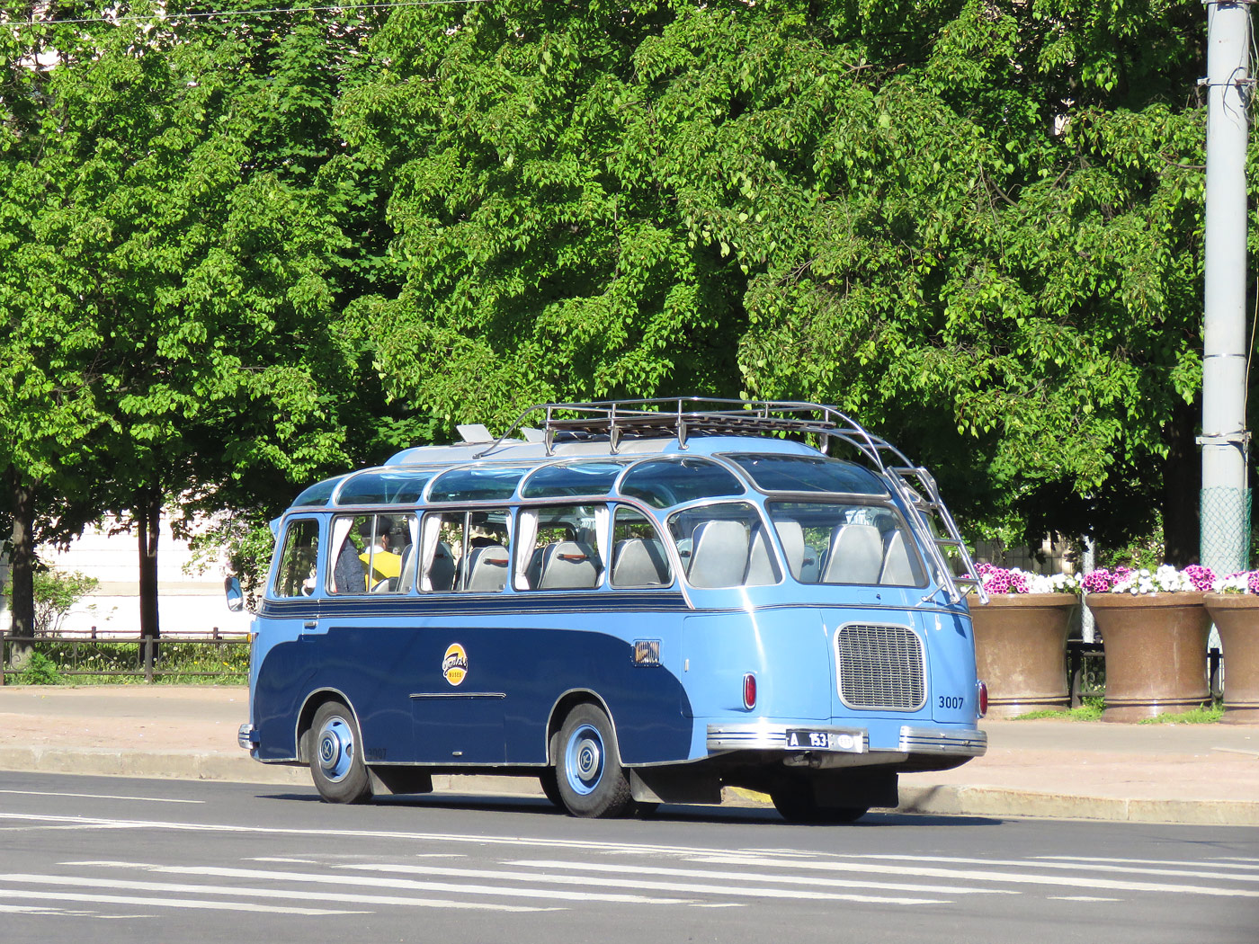 Εσθονία, Setra S6 # A 153; Saint Petersburg — IV St.Petersburg Retro Transport Parade, May 26, 2018