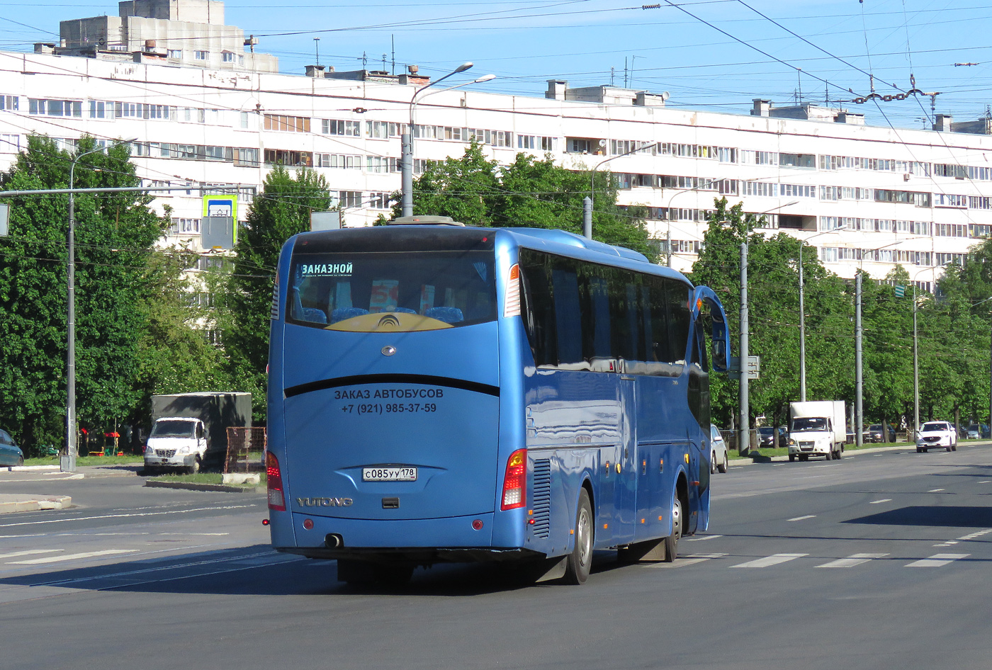 Санкт-Петербург, Yutong ZK6129H № С 085 УУ 178