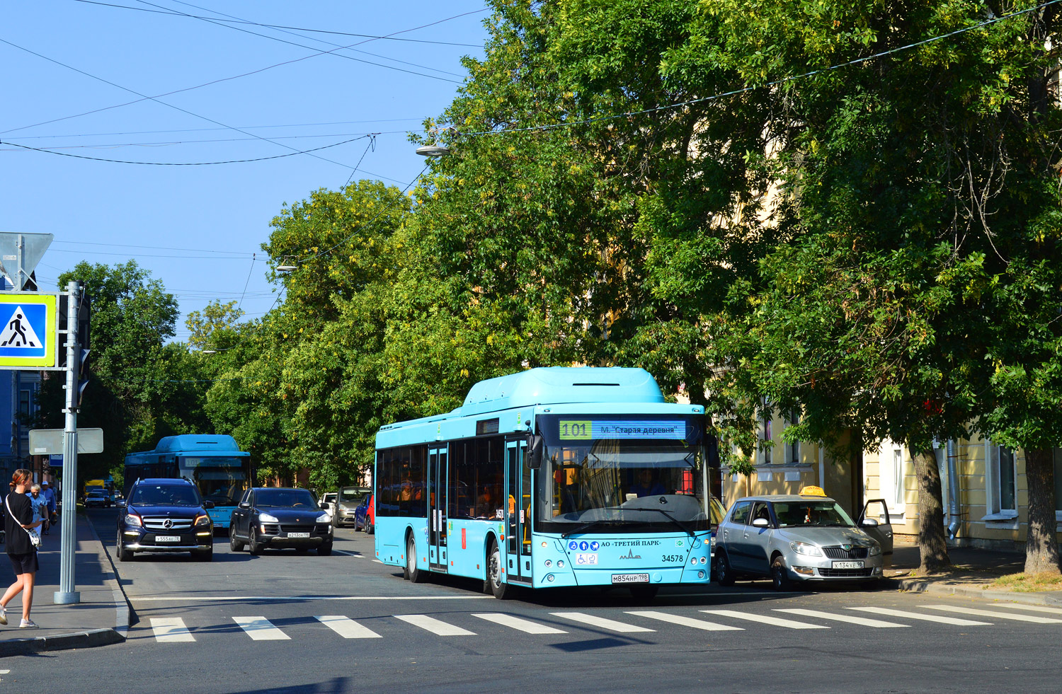 Санкт-Петербург, МАЗ-203.C46 № 34578